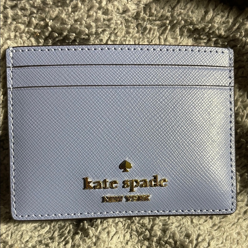 Kate Spade Light Blue Card Holder